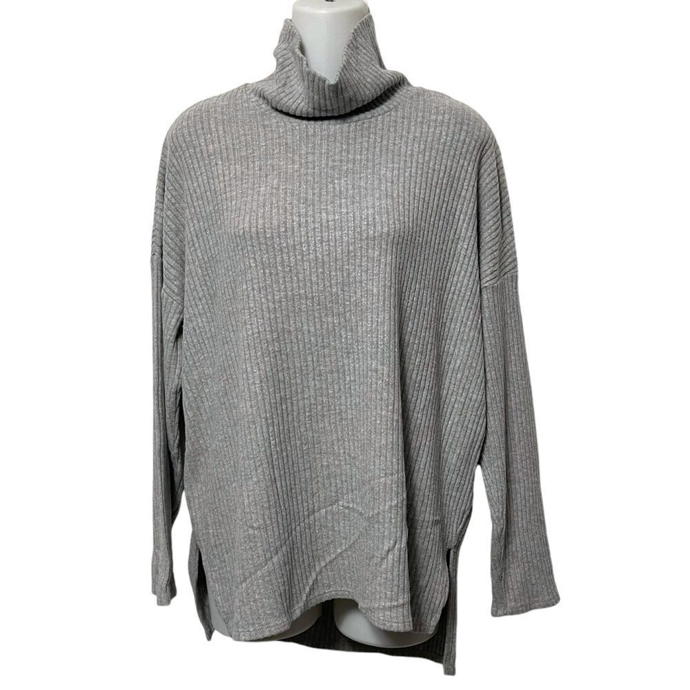 AMERICAN EAGLE Soft & Sexy Plush Ribbed Turtleneck L
